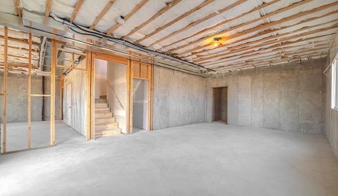 Waterproofing and finishing for basements