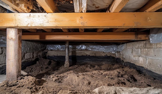 Crawl space repair service