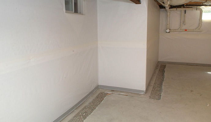 Drainage Options for Basement throughout Portsmouth & Rye