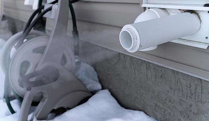 Frozen Discharge Line Repair in Lowell & Portsmouth