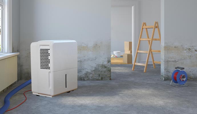 dehumidifiers installated