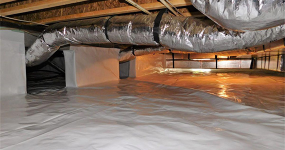 encapsulated crawl space